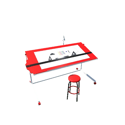 Drafting Table_1_Setup_Red